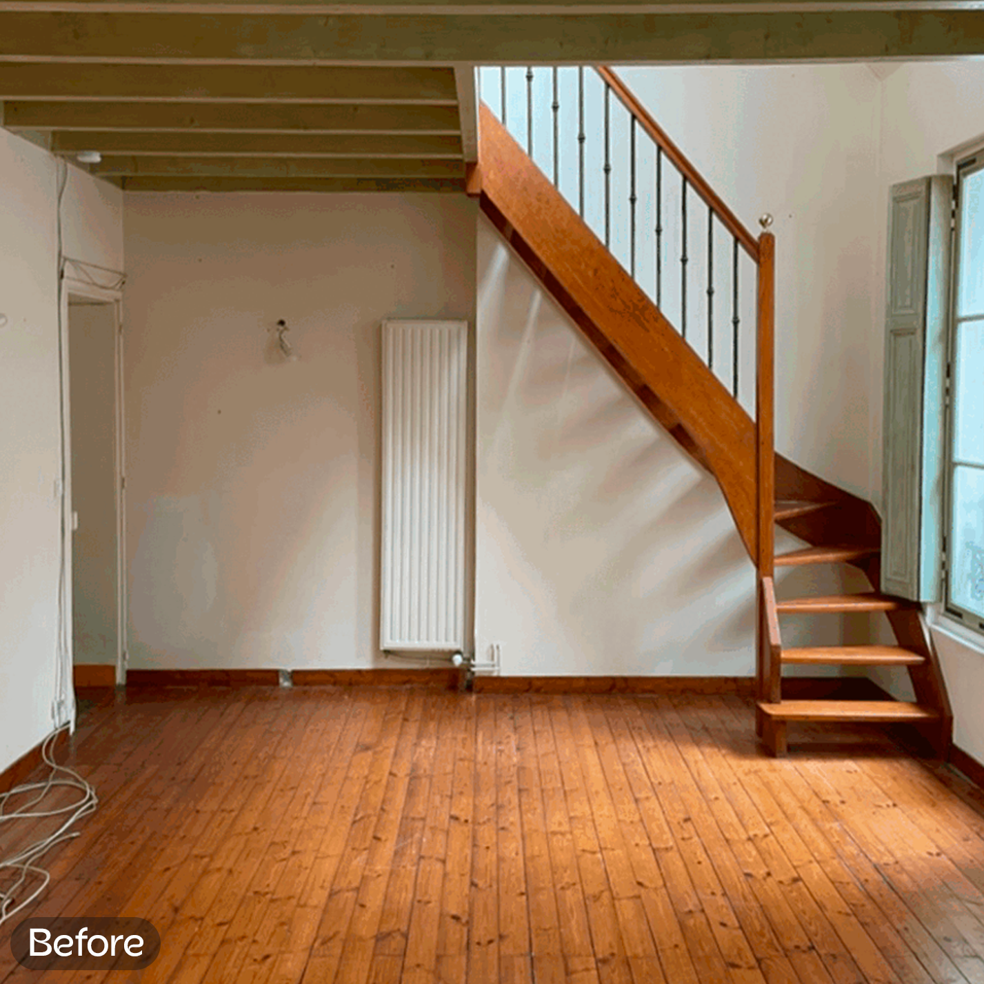 Photo before renovation